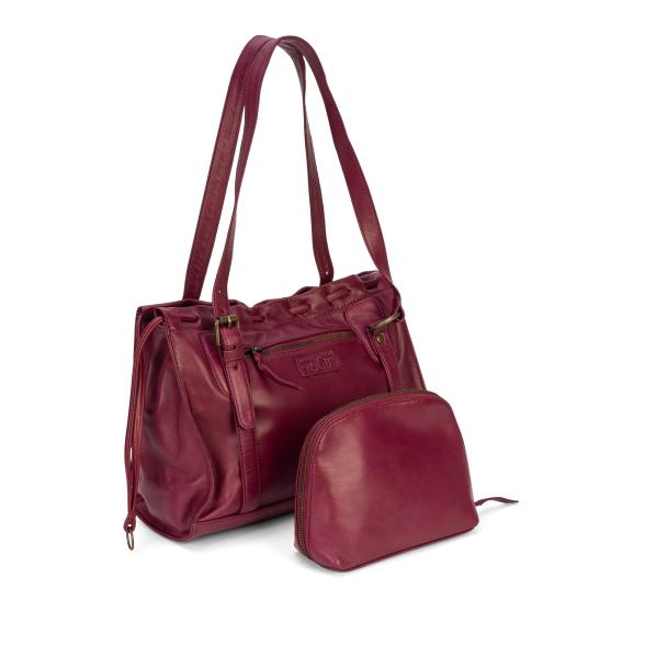 FreiGut Leder Schultertasche mit Kosmetiktasche - 108004500000 - 2 - 588px