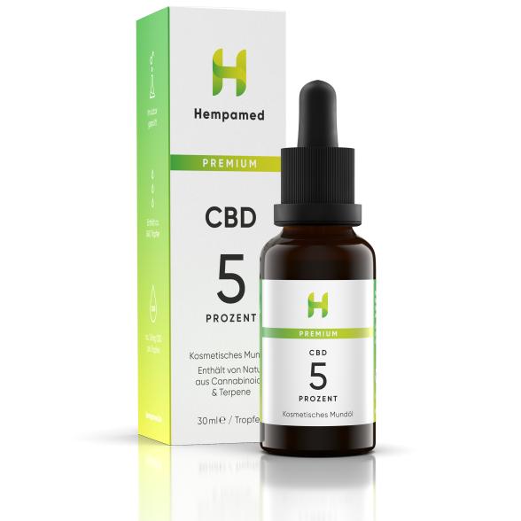 Hempamed Premium CBD Öl 5% (1500mg) 30ml Mundöl - 108086000000 - 2 - 588px