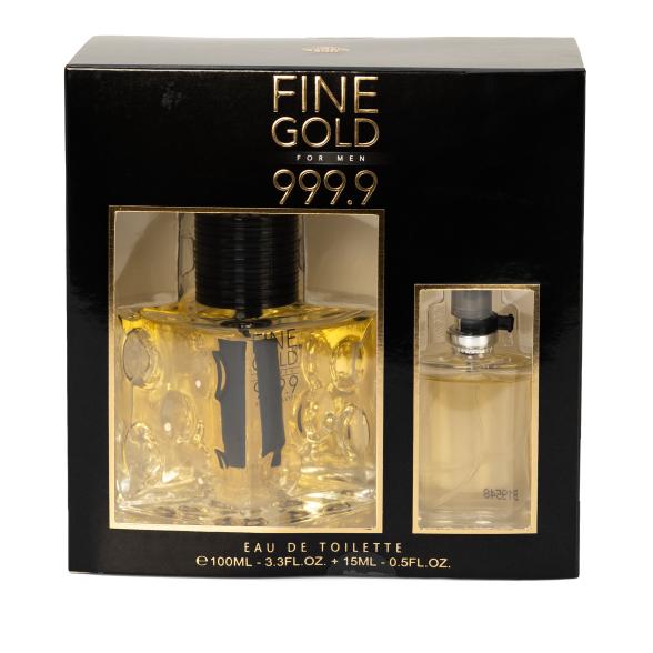 Fine Gold men Geschenkset EdT 100ml+15ml - 108335200000 - 2 - 588px