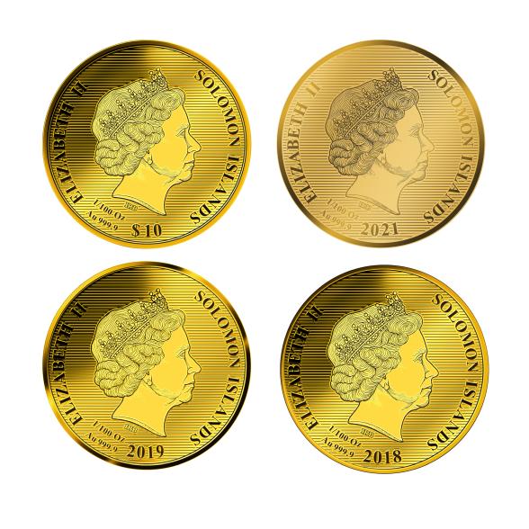 9er Set XL-Goldmünzen Wertvollste Münzen III - 109578800000 - 2 - 588px