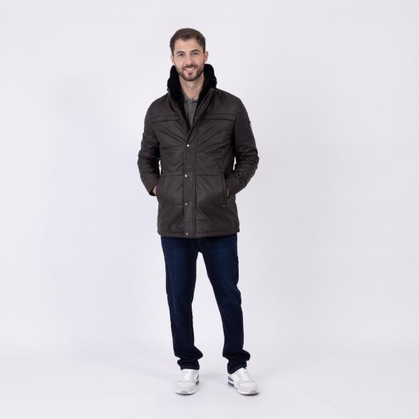 OTTO KERN Herren-Lederjacke 'Emilio' dunkelbraun - 109629500000 - 2 - 588px