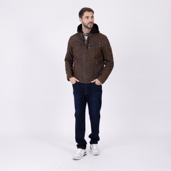 OTTO KERN Herren-Lederjacke 'Doran' braun - 109631000000 - 2 - 588px