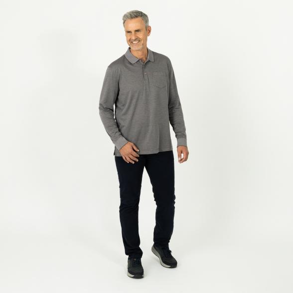 bugatti Herren Poloshirt grau - 109695100000 - 2 - 588px