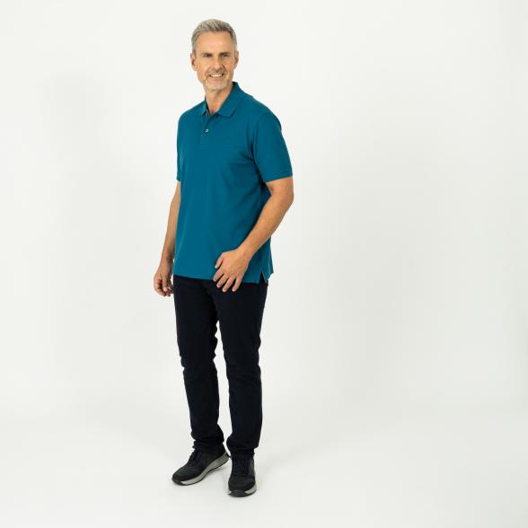 bugatti Herren Poloshirt petrol - 109695600000 - 2 - 588px