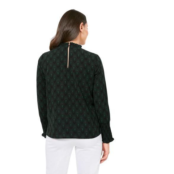 creation L Damen-Bluse schwarz/grün - 109750200000 - 2 - 588px