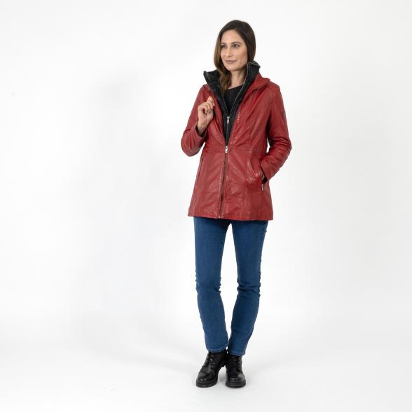 OTTO KERN Damen-Lederjacke 'Donna' dunkelrot - 109826400000 - 2 - 588px