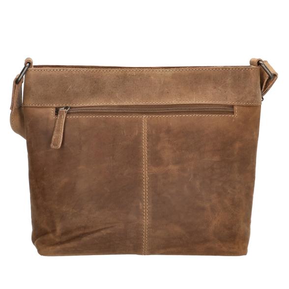 HIDE & STITCHES Hunterleder Umhängetasche braun - 109997400000 - 2 - 588px