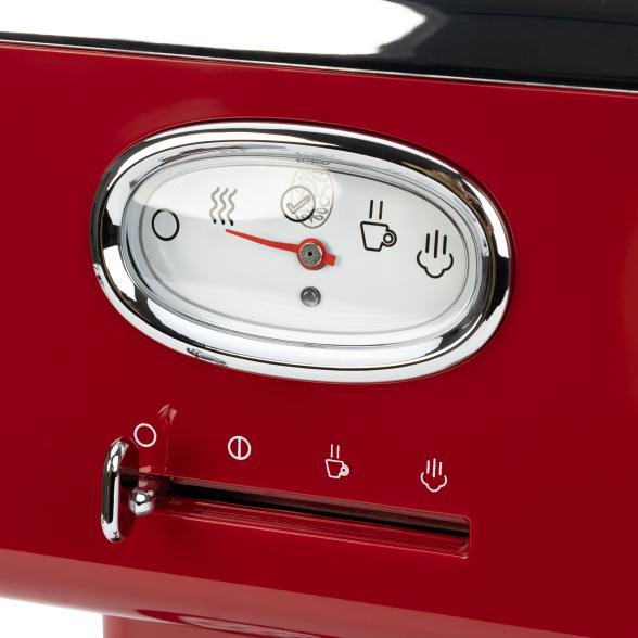 Russell Hobbs Espressomaschine, Retro Rot - 110147100000 - 2 - 588px