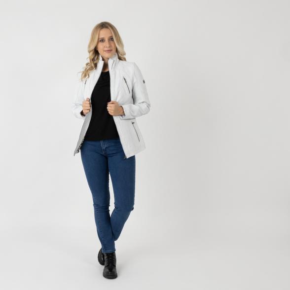 OTTO KERN Damen-Lederjacke 'Verena' Weiß - 110587100000 - 2 - 588px