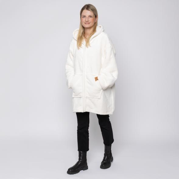 Antonio Kuschel-Hoodie mit Zipper ONESIZE creme - 111608400000 - 2 - 588px