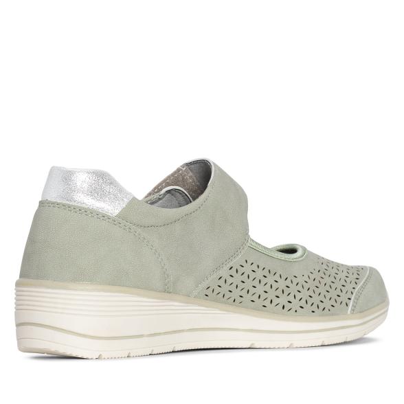 TOPWAY COMFORT Damenslipper grün 36 - 111895300001 - 2 - 588px