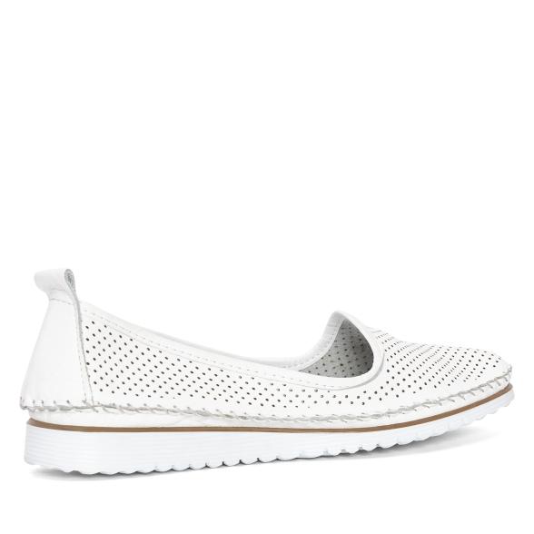 Andrea Conti Damen Lederslipper weiß 36 - 112025800001 - 2 - 588px