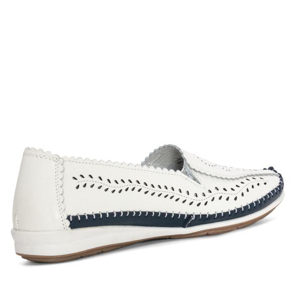 Chiara Gradi Damenslipper weiß/blau 38 - 112055900003 - 2 - 588px