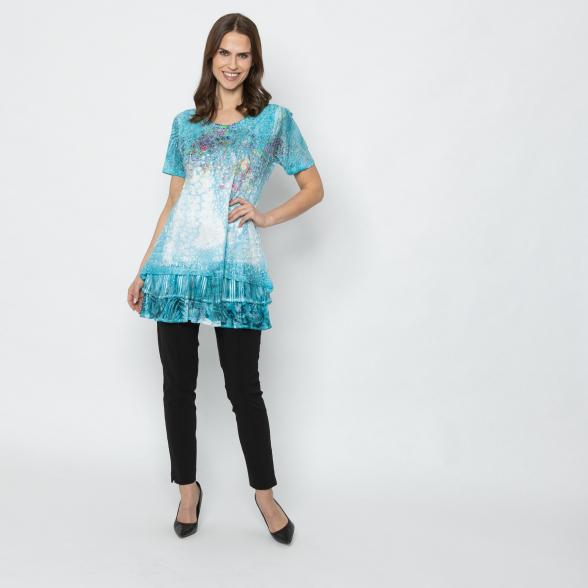 TRENDS by J. Leibfried Longshirt türkis multicolor - 112322000000 - 2 - 588px