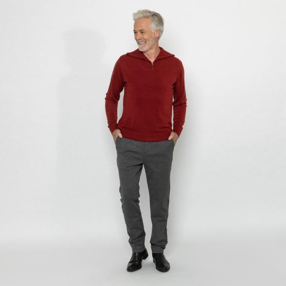 Cashmerelike by BLUE SEVEN Pullover dunkelrot 48 (S) - 112392700001 - 2 - 588px