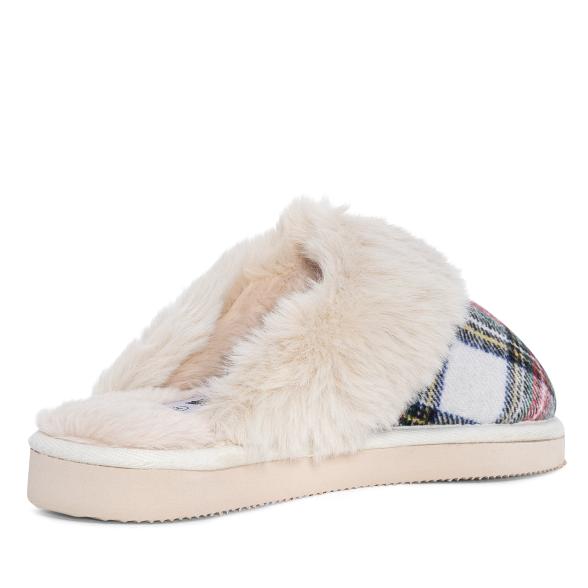 NORWAY ORIGINALS Damenhausschuhe beige Karo 36 - 112732600001 - 2 - 588px