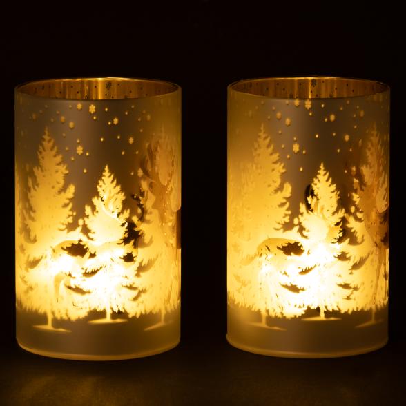 LED Windlichtset Weihnachtszauber 2tlg. - 112757800000 - 2 - 588px