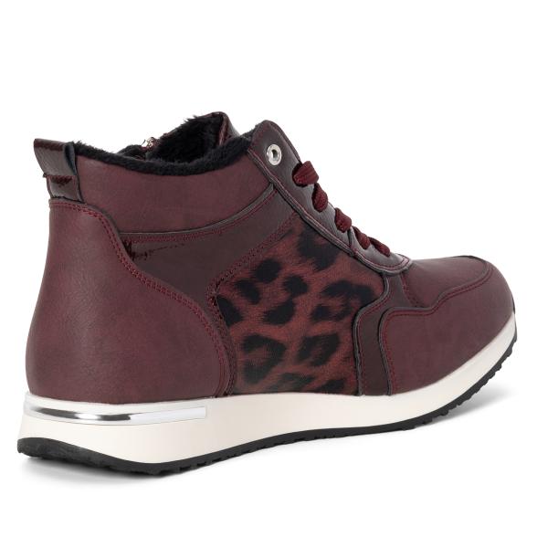 TOPWAY COMFORT Damen-Hochschnürer burgundy 36 - 112760900001 - 2 - 588px