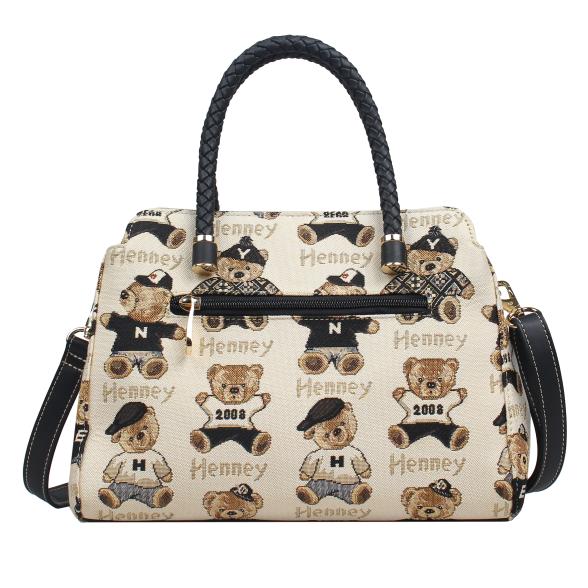 Henney Bear Henkeltasche schwarz/multicolor - 112779800000 - 2 - 588px