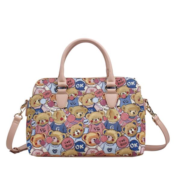 Henney Bear Henkeltasche rosé/multicolor - 112780000000 - 2 - 588px