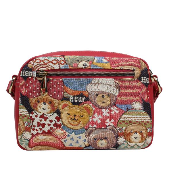 Henney Bear Umhängetasche rot/multicolor - 112780300000 - 2 - 588px