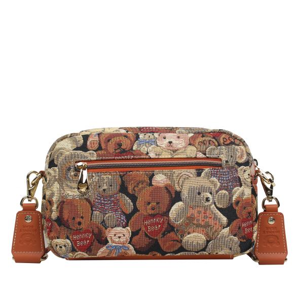 Henney Bear Umhängetasche cognac/multicolor - 112782200000 - 2 - 588px