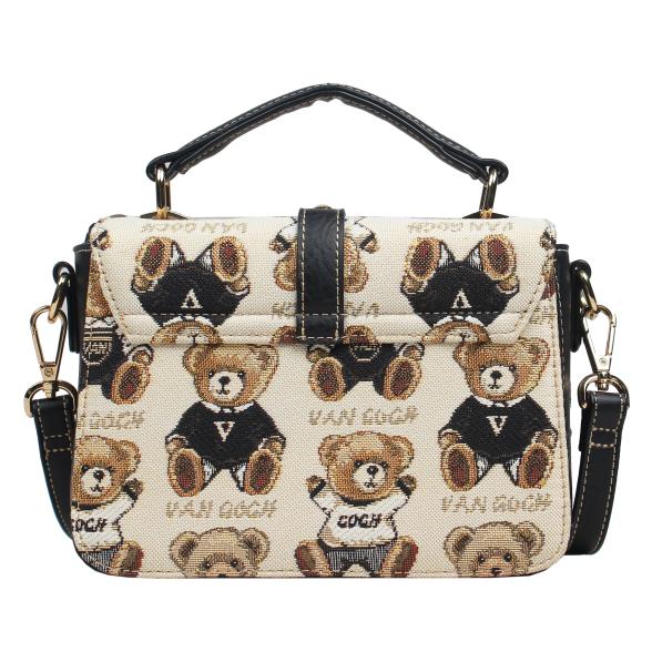 Henney Bear Umhängetasche schwarz/multicolor - 112782300000 - 2 - 588px