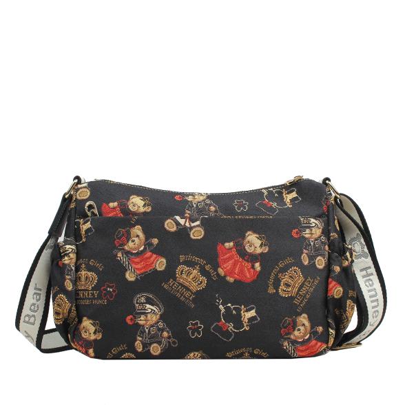 Henney Bear Umhängetasche schwarz/multicolor - 112783800000 - 2 - 588px