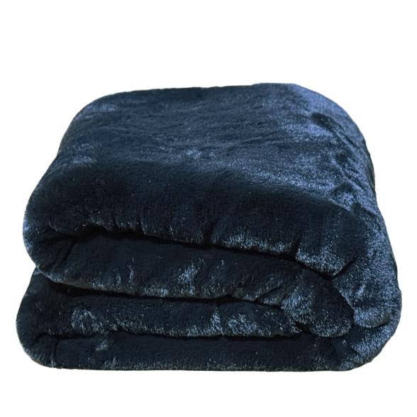 Felldecke Deluxe 150x200cm schwarz - 112826900000 - 2 - 588px