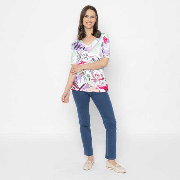 BRILLIANTSHIRTS Damen-Shirt multicolor 36/38 - 112833300001 - 2 - 588px