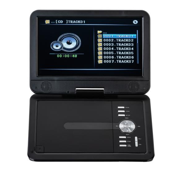 Mobiler DVD Player 10" mit Antenne - 112867900000 - 2 - 588px