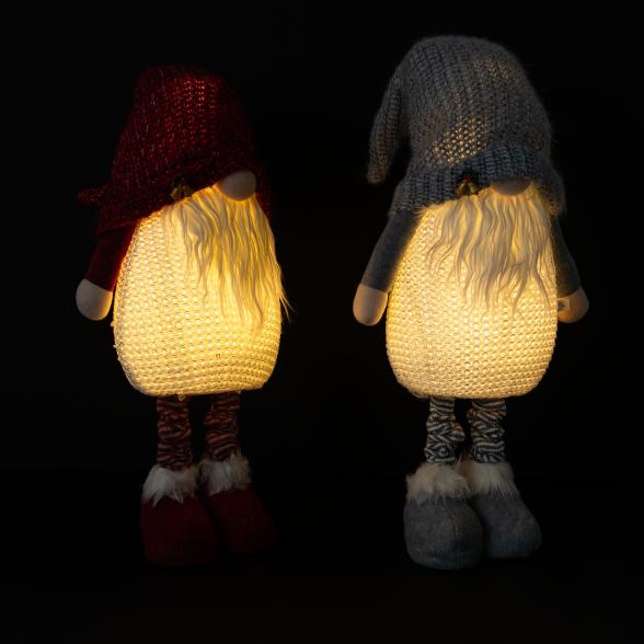 LED Gnom Pärchen mit Teleskopbeinen - 112877200000 - 2 - 588px
