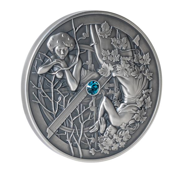 Silbermünze 'Four Seasons 2025',  Feinsilber 999 - 112888700000 - 2 - 588px