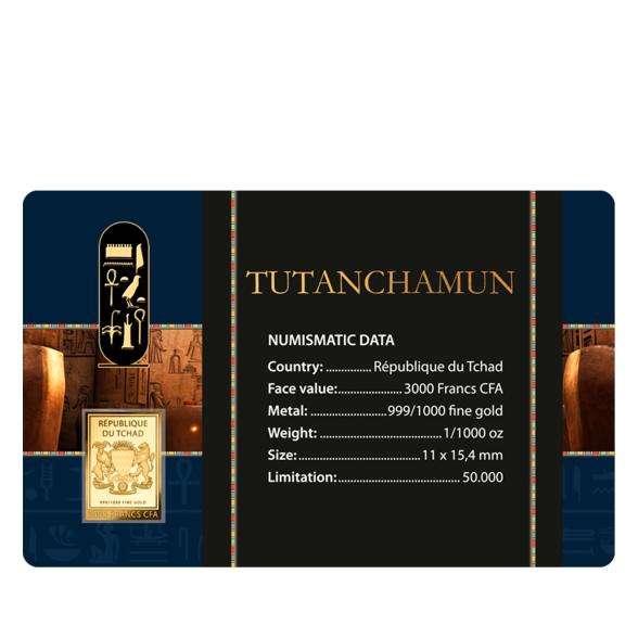 Coincard "Tutanchamun" 1/1000 oz. - 112891100000 - 2 - 588px