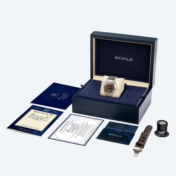 SCHILD Herren-Automatikuhr "Heinrich Swiss GMT" - 112892300000 - 2 - 588px