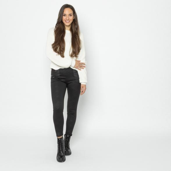 FASHION NEWS Thermo-Fleece-Leggings schwarz 36/38 - 112924000001 - 2 - 588px