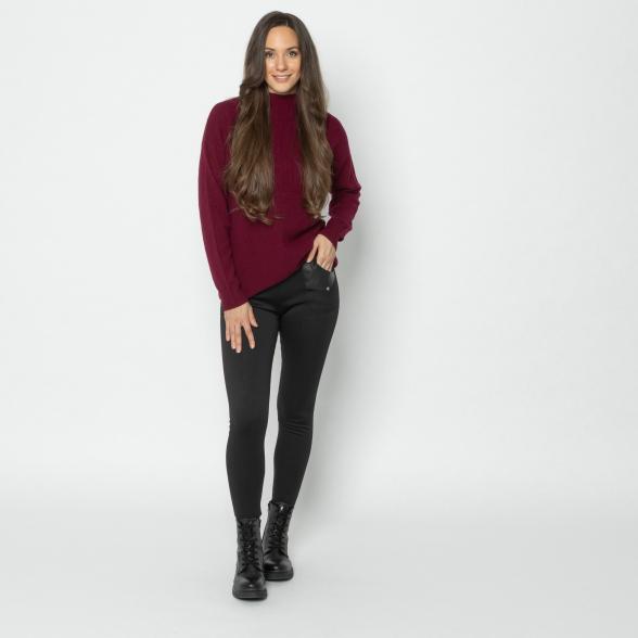 FASHION NEWS Thermo-Fleece-Leggings schwarz 36/38 - 112924800001 - 2 - 588px