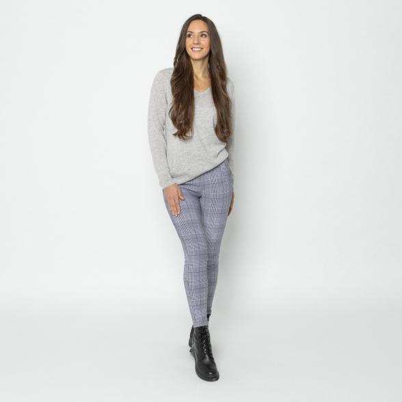 FASHION NEWS Thermo-Fleece-Leggings schwarz/weiß 36/38 - 112925200001 - 2 - 588px