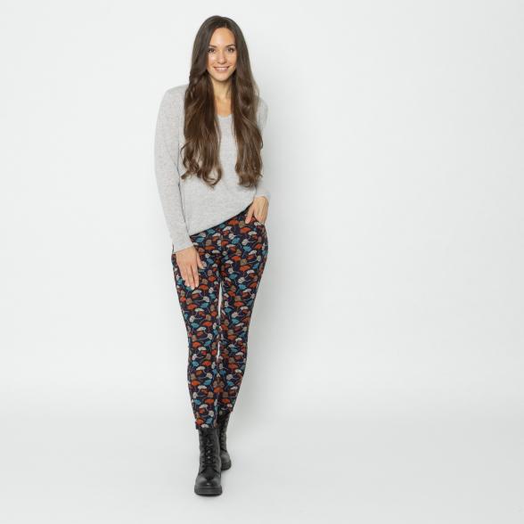 FASHION NEWS Thermo-Fleece-Leggings marine/multi 36/38 - 112925400001 - 2 - 588px