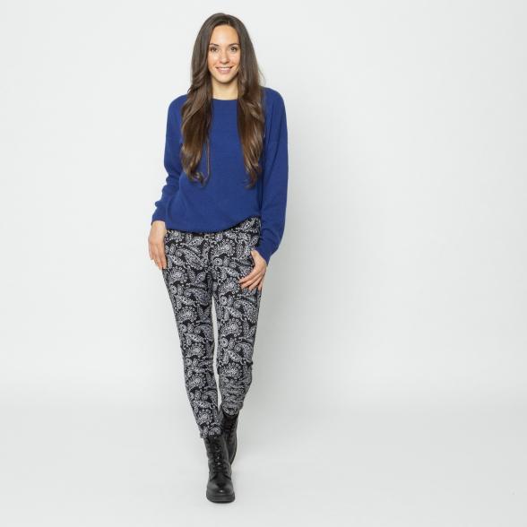 FASHION NEWS Thermo-Fleece-Leggings schwarz/weiß 36/38 - 112926500001 - 2 - 588px