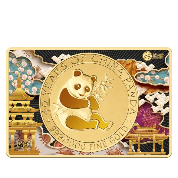 Goldbarren 40 Years of Panda 1/10 oz. Feingold - 112940700000 - 2 - 588px