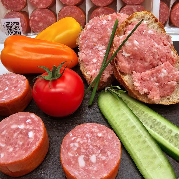 Deli. Schinkenmettwurst Zwiebel - 112966000000 - 2 - 588px