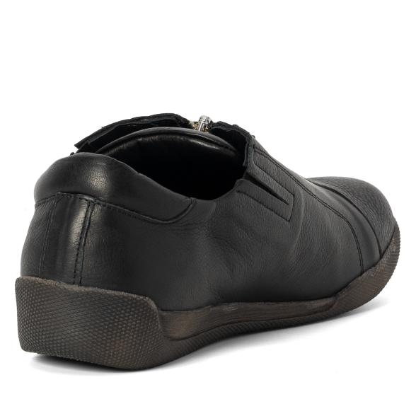 Andrea Conti Damen Lederslipper schwarz 42 - 112977300007 - 2 - 588px
