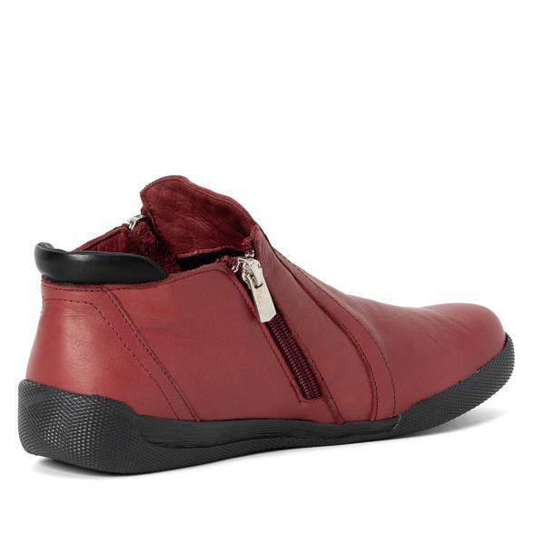 Andrea Conti Damen Lederslipper bordo/schwarz 42 - 112978100007 - 2 - 588px