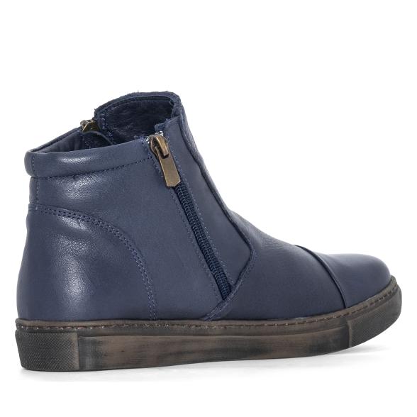 Andrea Conti Damen Lederstiefelette d.blau 36 - 112982900001 - 2 - 588px