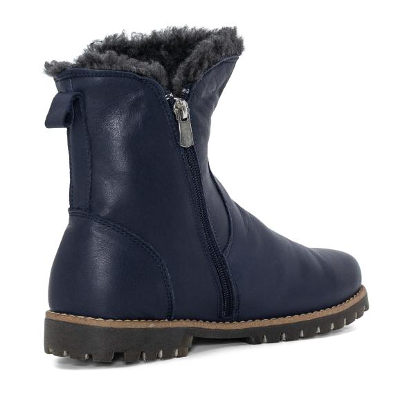 Andrea Conti Damen Lederstiefelette dunkelblau 42 - 112989000007 - 2 - 588px