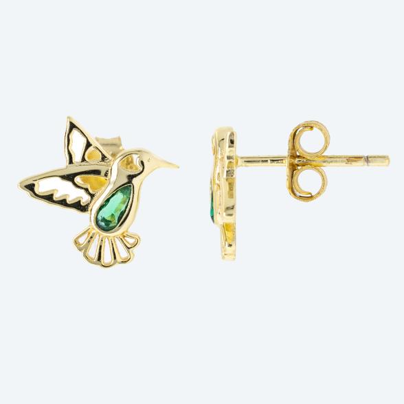 Ohrstecker Kolibri 925 Silber rhodiniert - 113055200001 - 2 - 588px