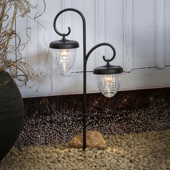 LED-Solarstab mit Laternen 28x51cm - 113080300000 - 2 - 588px