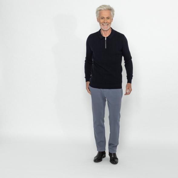 Trends for Him Zauberhose Herren blaugrau 48/50 - 113110200001 - 2 - 588px