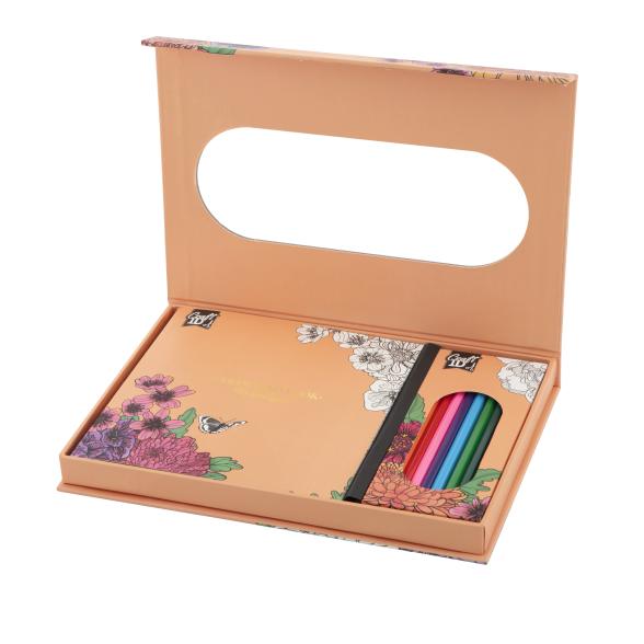 Colouring set, 10 pencils, 1 colouringbook 48 sh, - 113114800000 - 2 - 588px
